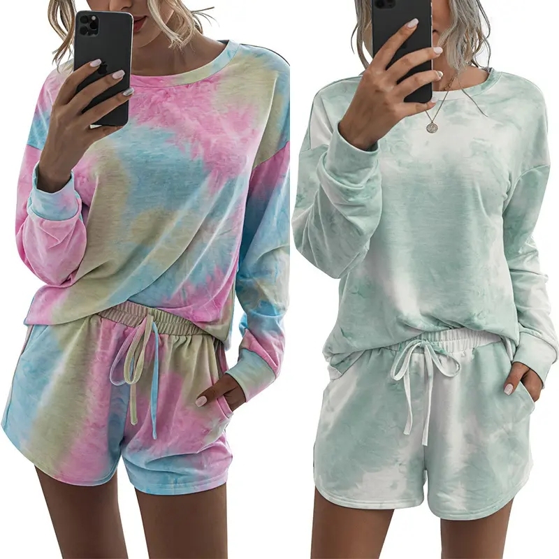 High Quality Sweat Suit Sweatshirt Sets Tie-Dye T-Shirt Custom Tie-Dye T-Shirt Womens,Shuliqi Apparel - Men's Clothing Wholesale Manufacturer,High Quality Sweat Suit Sweatshirt Sets Tie-Dye T-Shirt Custom Tie-Dye T-Shirt Womens