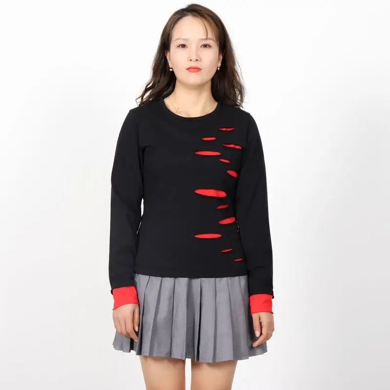 Wholesale Oversized Long Sleeved Tees Ladies High Quality Crewneck Workout Fake Two Piece tshirt T shirt for Women,Shuliqi Apparel - Men's Clothing Wholesale Manufacturer,Wholesale Oversized Long Sleeved Tees Ladies High Quality Crewneck Workout Fake Two Piece tshirt T shirt for Women