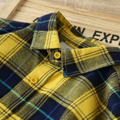 Wholesale High Quality 50% Cotton Young Boys Rounded Hem Blouse Japanese Style Mens Casual Plaid Flannel Shirts Long Sleeve,Shuliqi Apparel - Men's Clothing Wholesale Manufacturer,Wholesale High Quality 50% Cotton Young Boys Rounded Hem Blouse Japanese Style Mens Casual Plaid Flannel Shirts Long Sleeve
