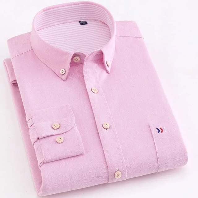 Custom turn down collar chic blouse High Quality mens long sleeve solid color plus size business shirt with pockets,Shuliqi Apparel - Men's Clothing Wholesale Manufacturer,Custom turn down collar chic blouse High Quality mens long sleeve solid color plus size business shirt with pockets
