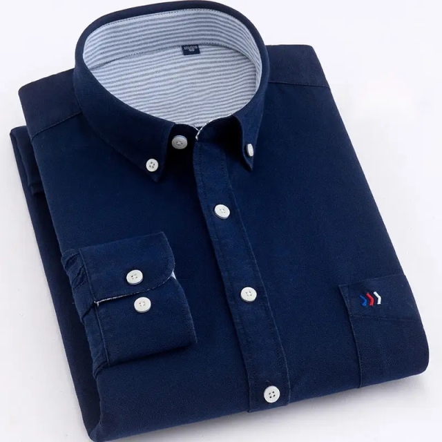 Custom turn down collar chic blouse High Quality mens long sleeve solid color plus size business shirt with pockets,Shuliqi Apparel - Men's Clothing Wholesale Manufacturer,Custom turn down collar chic blouse High Quality mens long sleeve solid color plus size business shirt with pockets
