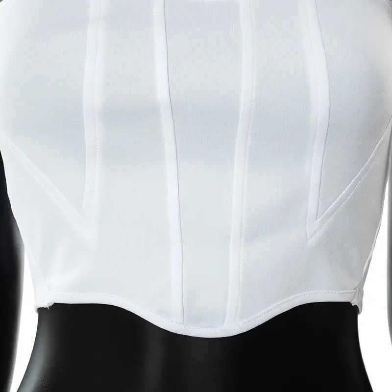 Sexy Bustier Corset Crop Tops Women Splicing Exposed Navel Sling Solid Backless Strapless Fish Bone Tanks Crop Top For Women,Shuliqi Apparel - Men's Clothing Wholesale Manufacturer,Sexy Bustier Corset Crop Tops Women Splicing Exposed Navel Sling Solid Backless Strapless Fish Bone Tanks Crop Top For Women