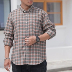 Winter Warm Unisex Cotton Blend Couple Cloth Blouse Modern Fit Plus Size Long Sleeve Plaid Button Up Casual Shirt For Men,Shuliqi Apparel - Men's Clothing Wholesale Manufacturer,Winter Warm Unisex Cotton Blend Couple Cloth Blouse Modern Fit Plus Size Long Sleeve Plaid Button Up Casual Shirt For Men