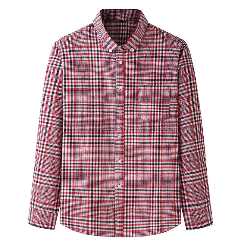 Winter Warm Unisex Cotton Blend Couple Cloth Blouse Modern Fit Plus Size Long Sleeve Plaid Button Up Casual Shirt For Men,Shuliqi Apparel - Men's Clothing Wholesale Manufacturer,Winter Warm Unisex Cotton Blend Couple Cloth Blouse Modern Fit Plus Size Long Sleeve Plaid Button Up Casual Shirt For Men