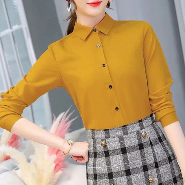 Elegant Blouse Women's Chiffon Office Career Shirts Tops Fashion Casual Long Sleeve Red Blouses,Shuliqi Apparel - Men's Clothing Wholesale Manufacturer,Elegant Blouse Women's Chiffon Office Career Shirts Tops Fashion Casual Long Sleeve Red Blouses