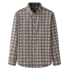 Winter Warm Unisex Cotton Blend Couple Cloth Blouse Modern Fit Plus Size Long Sleeve Plaid Button Up Casual Shirt For Men,Shuliqi Apparel - Men's Clothing Wholesale Manufacturer,Winter Warm Unisex Cotton Blend Couple Cloth Blouse Modern Fit Plus Size Long Sleeve Plaid Button Up Casual Shirt For Men