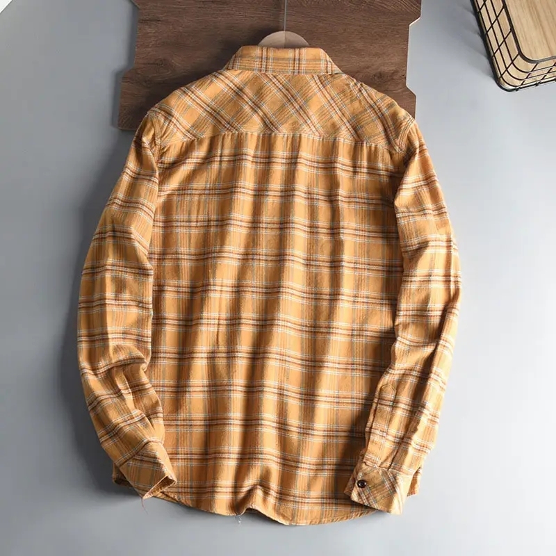 Wholesale High Quality Fashionable 100% Cotton European Style Flannel Oversized Blouse Men's Long Sleeve Shirts Winter Wear,Shuliqi Apparel - Men's Clothing Wholesale Manufacturer,Wholesale High Quality Fashionable 100% Cotton European Style Flannel Oversized Blouse Men's Long Sleeve Shirts Winter Wear