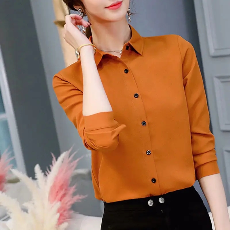 Elegant Blouse Women's Chiffon Office Career Shirts Tops Fashion Casual Long Sleeve Red Blouses,Shuliqi Apparel - Men's Clothing Wholesale Manufacturer,Elegant Blouse Women's Chiffon Office Career Shirts Tops Fashion Casual Long Sleeve Red Blouses
