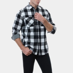 Hot Sales Men's Flannel Frosted Warm Long sleeve Blouse American Style Square Grid Casual Shirt,Shuliqi Apparel - Men's Clothing Wholesale Manufacturer,Hot Sales Men's Flannel Frosted Warm Long sleeve Blouse American Style Square Grid Casual Shirt