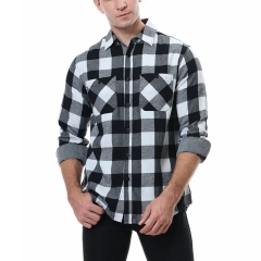Hot Sales Men's Flannel Frosted Warm Long sleeve Blouse American Style Square Grid Casual Shirt,Shuliqi Apparel - Men's Clothing Wholesale Manufacturer,Hot Sales Men's Flannel Frosted Warm Long sleeve Blouse American Style Square Grid Casual Shirt
