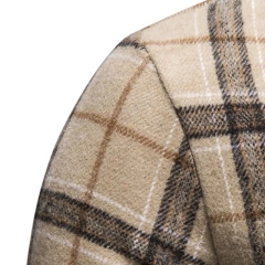 winter new men's flannel plaid shirt casual thickened lapel shirt coat,Shuliqi Apparel - Men's Clothing Wholesale Manufacturer,winter new men's flannel plaid shirt casual thickened lapel shirt coat