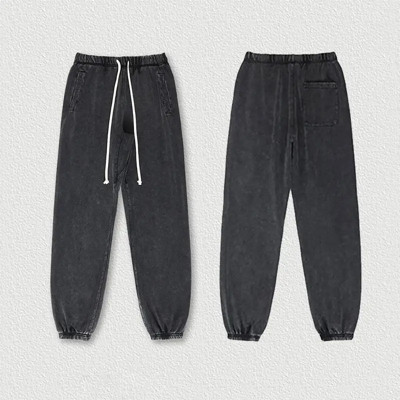 autumn and winter American washed wool circle trousers loose wide leg corset pants retro brand straight underwear,Shuliqi Apparel - Men's Clothing Wholesale Manufacturer,autumn and winter American washed wool circle trousers loose wide leg corset pants retro brand straight underwear