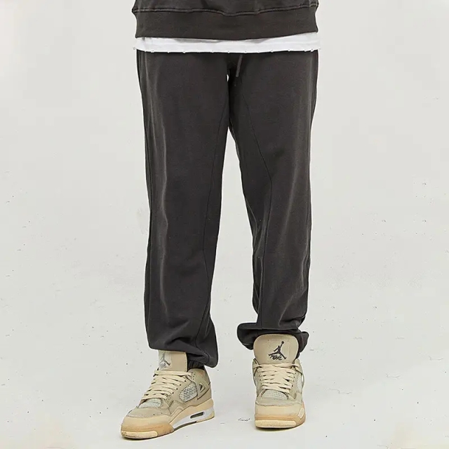 Manufacturers direct autumn new 12-color heavy wool ring loose sweatpants men's American style pant pant pant,Shuliqi Apparel - Men's Clothing Wholesale Manufacturer,Manufacturers direct autumn new 12-color heavy wool ring loose sweatpants men's American style pant pant pant