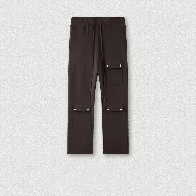 New Multiple Pockets Cargo Pants Autumn and Winter American Distressed Plush Men Pants Loose Heavyweight Sweatpants,Shuliqi Apparel - Men's Clothing Wholesale Manufacturer,New Multiple Pockets Cargo Pants Autumn and Winter American Distressed Plush Men Pants Loose Heavyweight Sweatpants