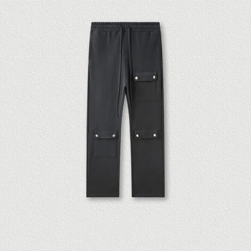 New Multiple Pockets Cargo Pants Autumn and Winter American Distressed Plush Men Pants Loose Heavyweight Sweatpants,Shuliqi Apparel - Men's Clothing Wholesale Manufacturer,New Multiple Pockets Cargo Pants Autumn and Winter American Distressed Plush Men Pants Loose Heavyweight Sweatpants