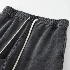 autumn and winter American washed wool circle trousers loose wide leg corset pants retro brand straight underwear,Shuliqi Apparel - Men's Clothing Wholesale Manufacturer,autumn and winter American washed wool circle trousers loose wide leg corset pants retro brand straight underwear