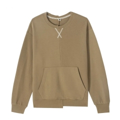 Functional pockets Drop Shoulder Round Neck Sweatshirt Custom asymmetrical Cotton men hoodies embroider plain pullover hoodies,Shuliqi Apparel - Men's Clothing Wholesale Manufacturer,Functional pockets Drop Shoulder Round Neck Sweatshirt Custom asymmetrical Cotton men hoodies embroider plain pullover hoodies