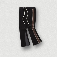 Autumn American Vintage Pants Distressed Stitching Flared Trousers Loose Casual Pants,Shuliqi Apparel - Men's Clothing Wholesale Manufacturer,Autumn American Vintage Pants Distressed Stitching Flared Trousers Loose Casual Pants