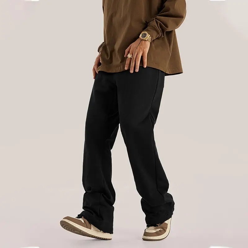 American Solid Women's Flared Sweatpants Streetwear Pants Loose Casual Sweatpants Men,Shuliqi Apparel - Men's Clothing Wholesale Manufacturer,American Solid Women's Flared Sweatpants Streetwear Pants Loose Casual Sweatpants Men