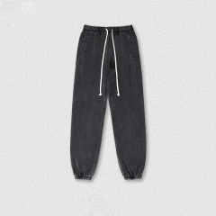 autumn and winter American washed wool circle trousers loose wide leg corset pants retro brand straight underwear,Shuliqi Apparel - Men's Clothing Wholesale Manufacturer,autumn and winter American washed wool circle trousers loose wide leg corset pants retro brand straight underwear