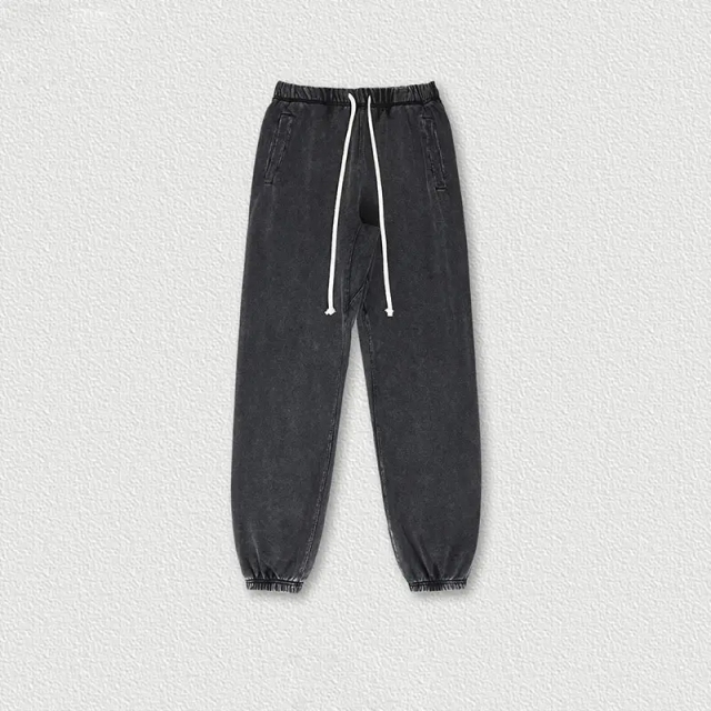 autumn and winter American washed wool circle trousers loose wide leg corset pants retro brand straight underwear,Shuliqi Apparel - Men's Clothing Wholesale Manufacturer,autumn and winter American washed wool circle trousers loose wide leg corset pants retro brand straight underwear