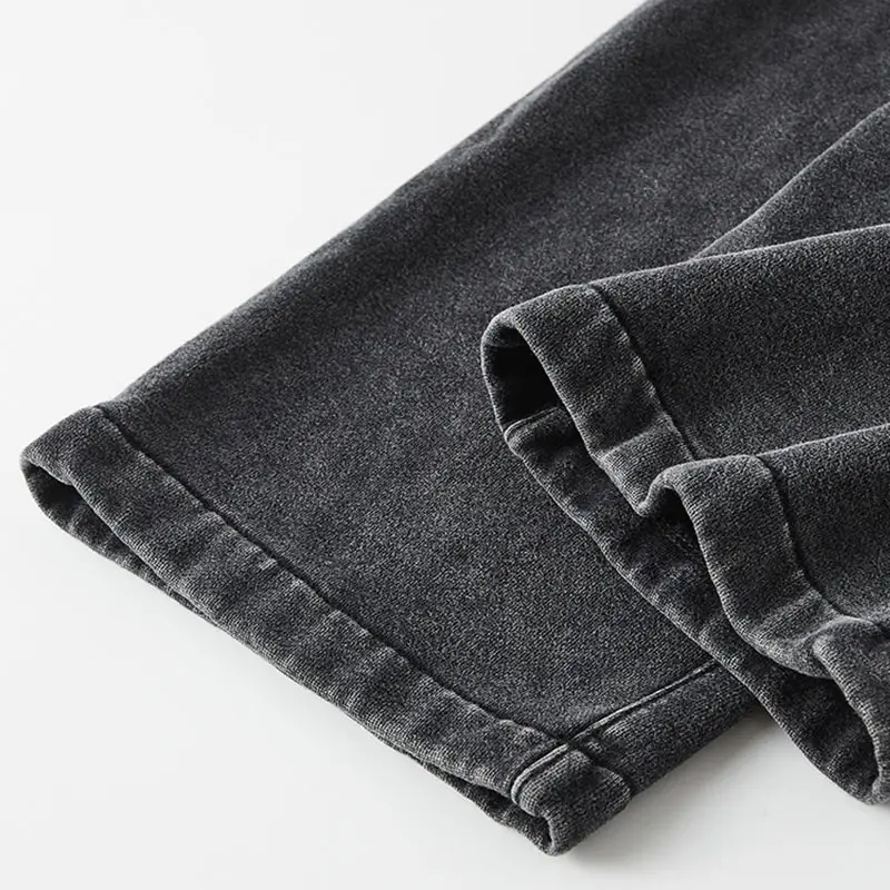 autumn and winter American washed wool circle trousers loose wide leg corset pants retro brand straight underwear,Shuliqi Apparel - Men's Clothing Wholesale Manufacturer,autumn and winter American washed wool circle trousers loose wide leg corset pants retro brand straight underwear