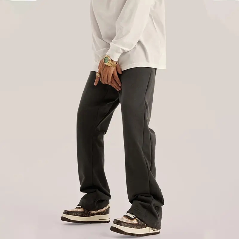 American Solid Women's Flared Sweatpants Streetwear Pants Loose Casual Sweatpants Men,Shuliqi Apparel - Men's Clothing Wholesale Manufacturer,American Solid Women's Flared Sweatpants Streetwear Pants Loose Casual Sweatpants Men