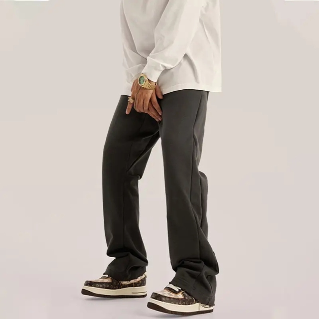 American Solid Women's Flared Sweatpants Streetwear Pants Loose Casual Sweatpants Men,Shuliqi Apparel - Men's Clothing Wholesale Manufacturer,American Solid Women's Flared Sweatpants Streetwear Pants Loose Casual Sweatpants Men