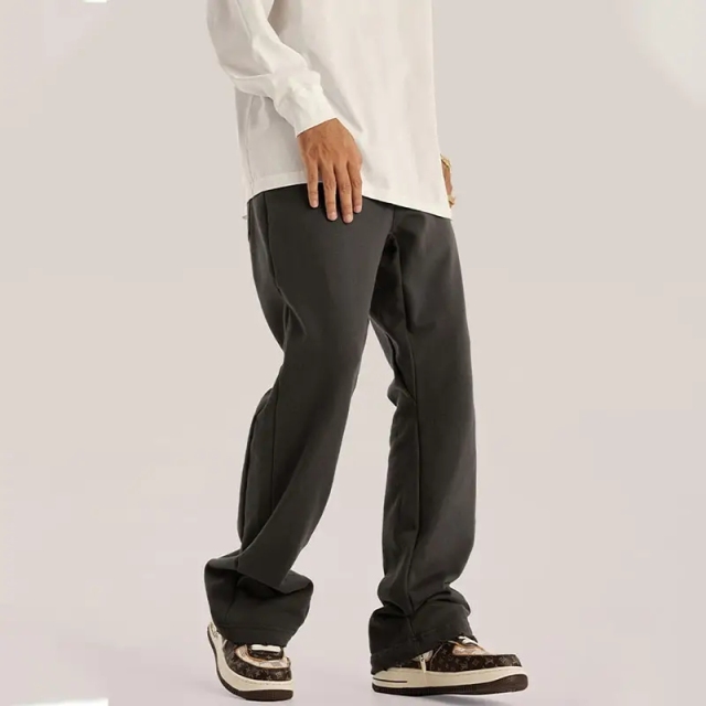 American Solid Women's Flared Sweatpants Streetwear Pants Loose Casual Sweatpants Men,Shuliqi Apparel - Men's Clothing Wholesale Manufacturer,American Solid Women's Flared Sweatpants Streetwear Pants Loose Casual Sweatpants Men