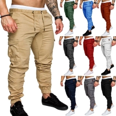 Summer Men's Casual Pants Drawstring Trousers With Pockets Jogger Men Cargo Pants,Shuliqi Apparel - Men's Clothing Wholesale Manufacturer,Summer Men's Casual Pants Drawstring Trousers With Pockets Jogger Men Cargo Pants