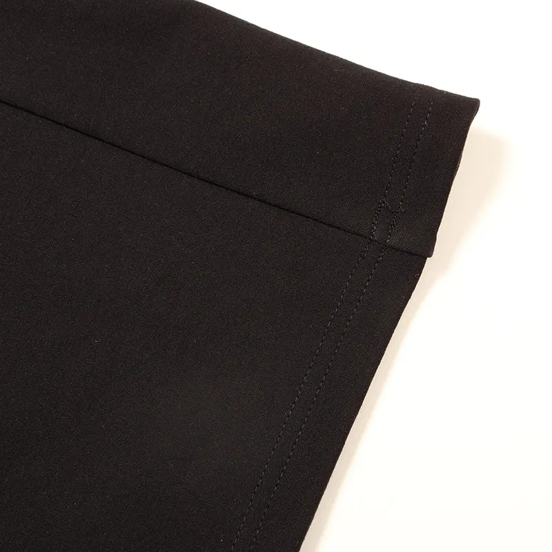 Summer Female Black Wide Leg Pants For Women High Waist Loose Minimalist Office Lady Trousers with Drawstring,Shuliqi Apparel - Men's Clothing Wholesale Manufacturer,Summer Female Black Wide Leg Pants For Women High Waist Loose Minimalist Office Lady Trousers with Drawstring
