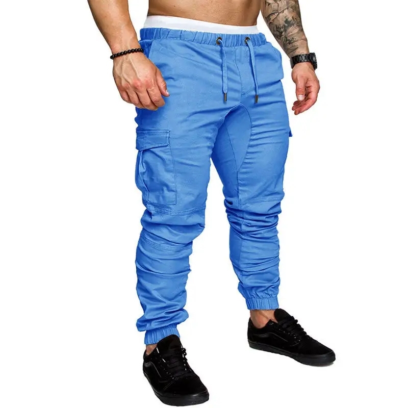 Summer Men's Casual Pants Drawstring Trousers With Pockets Jogger Men Cargo Pants,Shuliqi Apparel - Men's Clothing Wholesale Manufacturer,Summer Men's Casual Pants Drawstring Trousers With Pockets Jogger Men Cargo Pants