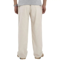 Summer Casual Drawstring Elastic Waist Linen Men's Pant Loose Wide Leg Solid Color Plus Size Pants Breathable Trousers,Shuliqi Apparel - Men's Clothing Wholesale Manufacturer,Summer Casual Drawstring Elastic Waist Linen Men's Pant Loose Wide Leg Solid Color Plus Size Pants Breathable Trousers