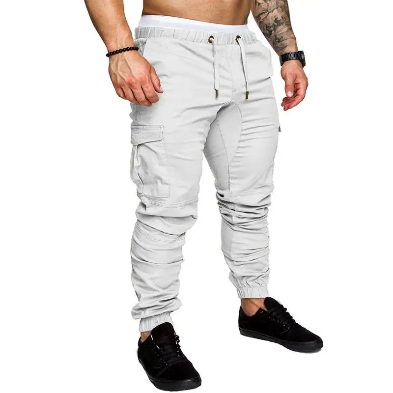 Summer Men's Casual Pants Drawstring Trousers With Pockets Jogger Men Cargo Pants,Shuliqi Apparel - Men's Clothing Wholesale Manufacturer,Summer Men's Casual Pants Drawstring Trousers With Pockets Jogger Men Cargo Pants