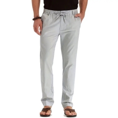 Wholesale Men's Drawstring Linen Pants High Quality Summer Beach Casual Breathable Trousers,Shuliqi Apparel - Men's Clothing Wholesale Manufacturer,