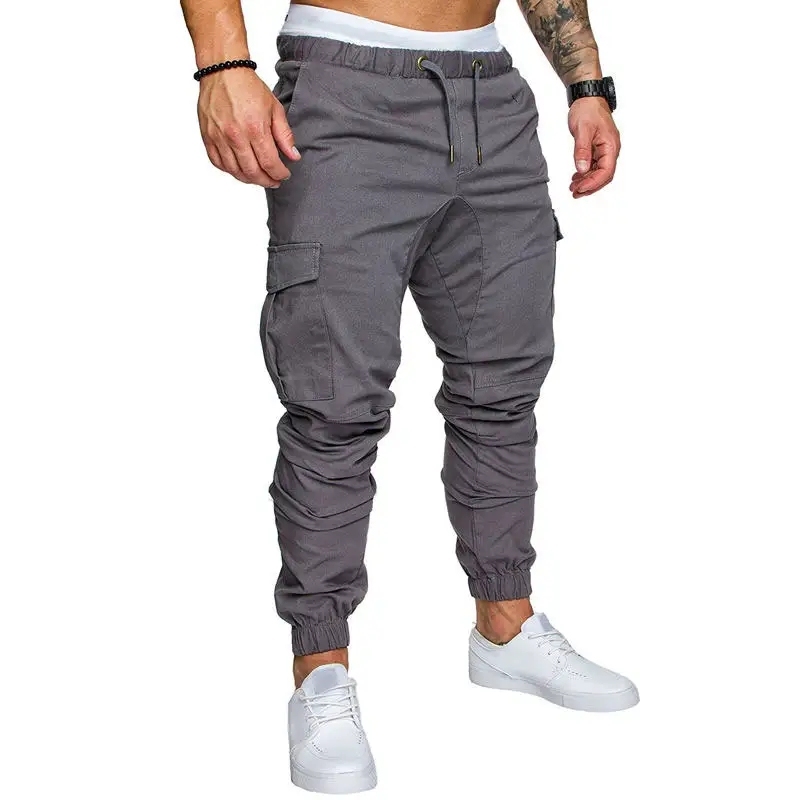 Summer Men's Casual Pants Drawstring Trousers With Pockets Jogger Men Cargo Pants,Shuliqi Apparel - Men's Clothing Wholesale Manufacturer,Summer Men's Casual Pants Drawstring Trousers With Pockets Jogger Men Cargo Pants