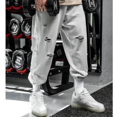 New Arrivals Hip Hop Fashion Pants Men Training Jogging Pants Hole Ripped Sports Casual Streetwear Cargo For Man,Shuliqi Apparel - Men's Clothing Wholesale Manufacturer,New Arrivals Hip Hop Fashion Pants Men Training Jogging Pants Hole Ripped Sports Casual Streetwear Cargo For Man