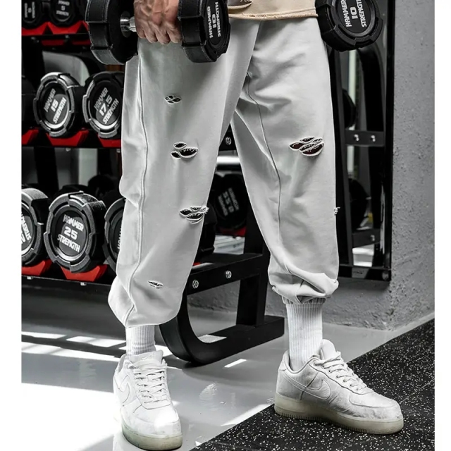 New Arrivals Hip Hop Fashion Pants Men Training Jogging Pants Hole Ripped Sports Casual Streetwear Cargo For Man,Shuliqi Apparel - Men's Clothing Wholesale Manufacturer,New Arrivals Hip Hop Fashion Pants Men Training Jogging Pants Hole Ripped Sports Casual Streetwear Cargo For Man