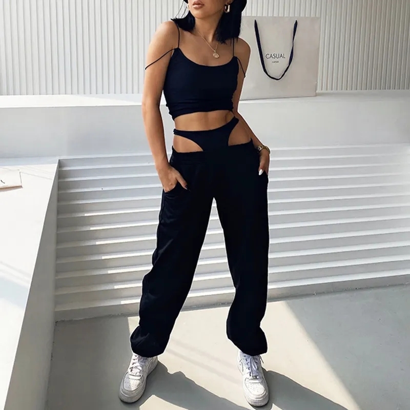 New Autumn Custom Sexy Jogging Pants Hip Hop Hollow Out Terry Sweatpants Fleece Drawstring Women Joggers With Pockets,Shuliqi Apparel - Men's Clothing Wholesale Manufacturer,New Autumn Custom Sexy Jogging Pants Hip Hop Hollow Out Terry Sweatpants Fleece Drawstring Women Joggers With Pockets