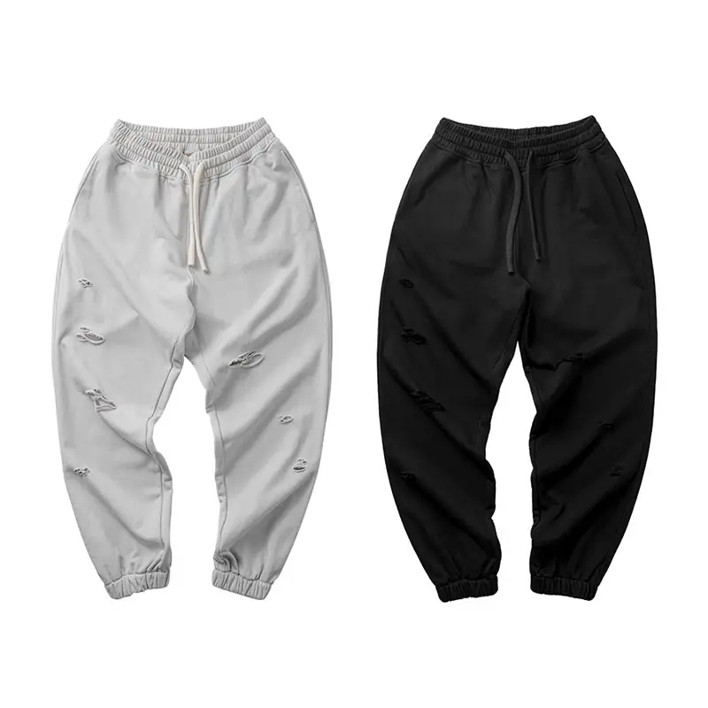 New Arrivals Hip Hop Fashion Pants Men Training Jogging Pants Hole Ripped Sports Casual Streetwear Cargo For Man,Shuliqi Apparel - Men's Clothing Wholesale Manufacturer,New Arrivals Hip Hop Fashion Pants Men Training Jogging Pants Hole Ripped Sports Casual Streetwear Cargo For Man