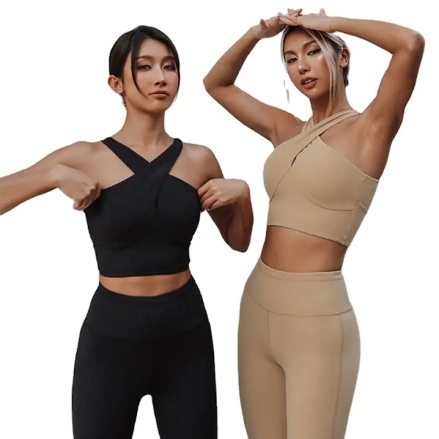 Fashionable Stock High Impact Stretch Sports Bra Full Cover High Neck Fitness Women Yoga Bra,Shuliqi Apparel - Men's Clothing Wholesale Manufacturer,Fashionable Stock High Impact Stretch Sports Bra Full Cover High Neck Fitness Women Yoga Bra