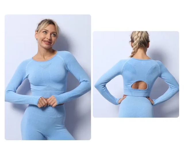 Two Pieces Yoga Set Women Clothing Long Sleeves Two Piece Outfit Women Lady Sport Suit,Shuliqi Apparel - Men's Clothing Wholesale Manufacturer,Two Pieces Yoga Set Women Clothing Long Sleeves Two Piece Outfit Women Lady Sport Suit