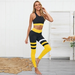 Wholesale Seamless Yoga Set Yoga Women Sportswear Stripes Yoga Set,Shuliqi Apparel - Men's Clothing Wholesale Manufacturer,Wholesale Seamless Yoga Set Yoga Women Sportswear Stripes Yoga Set