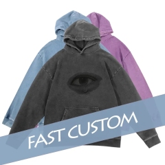 high quality french terry acid washed vintage hoodie custom oversized stone wash distressed mens hoodies,Shuliqi Apparel - Men's Clothing Wholesale Manufacturer,high quality french terry acid washed vintage hoodie custom oversized stone wash distressed mens hoodies