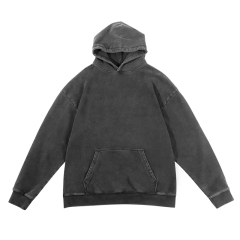 high quality french terry acid washed vintage hoodie custom oversized stone wash distressed mens hoodies,Shuliqi Apparel - Men's Clothing Wholesale Manufacturer,high quality french terry acid washed vintage hoodie custom oversized stone wash distressed mens hoodies