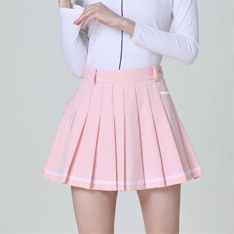 Custom Ladies Golf Culottes Women Golf Pleated Skirts High Waist Tennis Skirt,Shuliqi Apparel - Men's Clothing Wholesale Manufacturer,Custom Ladies Golf Culottes Women Golf Pleated Skirts High Waist Tennis Skirt