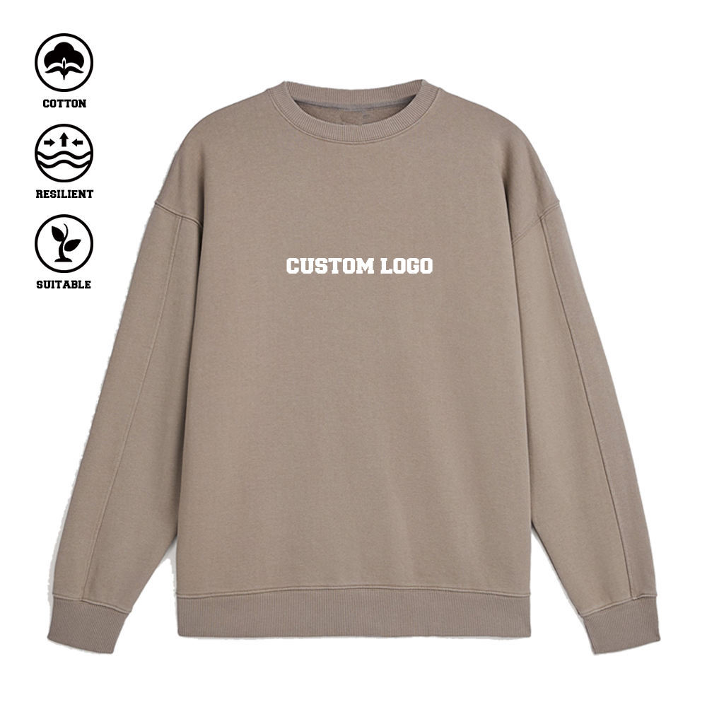 OEM Custom logo High quality Blank Crew neck sweatshirts heavy fleece oversized print logo Hoodies sweatshirts for Men,Shuliqi Apparel - Men's Clothing Wholesale Manufacturer,OEM Custom logo High quality Blank Crew neck sweatshirts heavy fleece oversized print logo Hoodies sweatshirts for Men