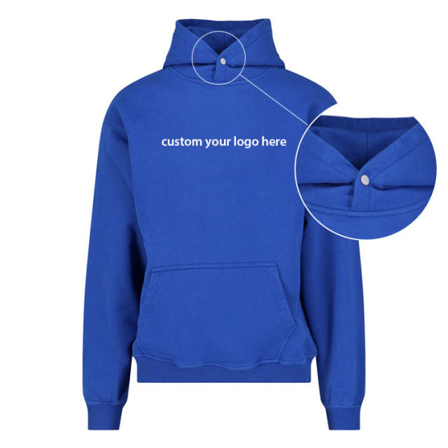 OEM High quality custom blank No strings Hoodies Heavy weight fleece oversized Hoodies with buttons on neck print logo hoodie,Shuliqi Apparel - Men's Clothing Wholesale Manufacturer,OEM High quality custom blank No strings Hoodies Heavy weight fleece oversized Hoodies with buttons on neck print logo hoodie