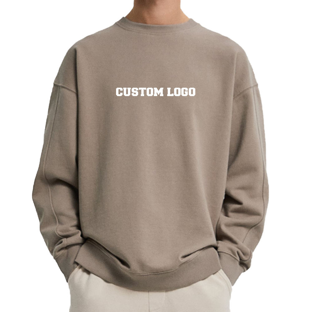 OEM Custom logo High quality Blank Crew neck sweatshirts heavy fleece oversized print logo Hoodies sweatshirts for Men,Shuliqi Apparel - Men's Clothing Wholesale Manufacturer,OEM Custom logo High quality Blank Crew neck sweatshirts heavy fleece oversized print logo Hoodies sweatshirts for Men