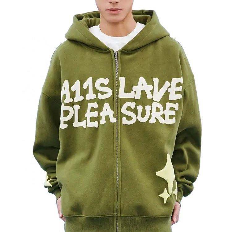 Custom Logo Cotton Heavy Oversized Mens 3D Puff Printings Vintage Acid Washed Foam Print Unisex Hoodies,Shuliqi Apparel - Men's Clothing Wholesale Manufacturer,Custom Logo Cotton Heavy Oversized Mens 3D Puff Printings Vintage Acid Washed Foam Print Unisex Hoodies